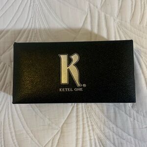 Letter K cuff Links New KETEL ONE